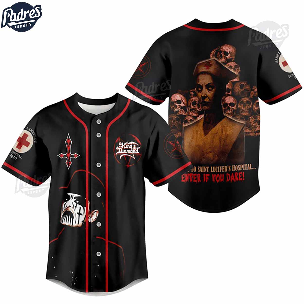 King Diamond Baseball Jersey - Padres Jersey Oasis: Elevate Your Baseball Style Game