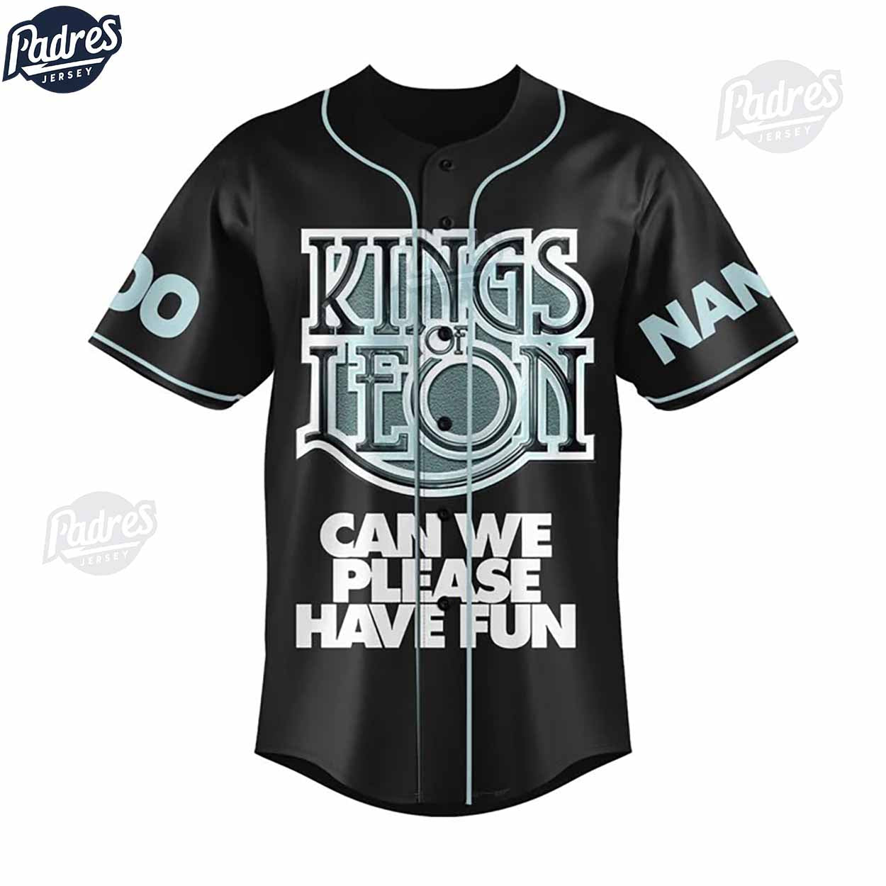 Kings Of Leon Band Custom Music Baseball Jersey - Padres Jersey Oasis: Elevate Your Baseball Style Game