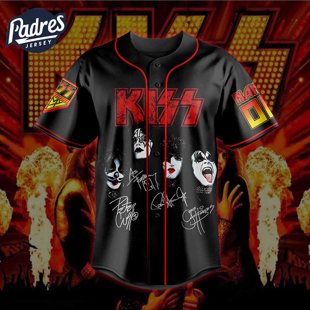 Kiss Band Baseball Jersey For Party - Padres Jersey Oasis: Elevate Your Baseball Style Game