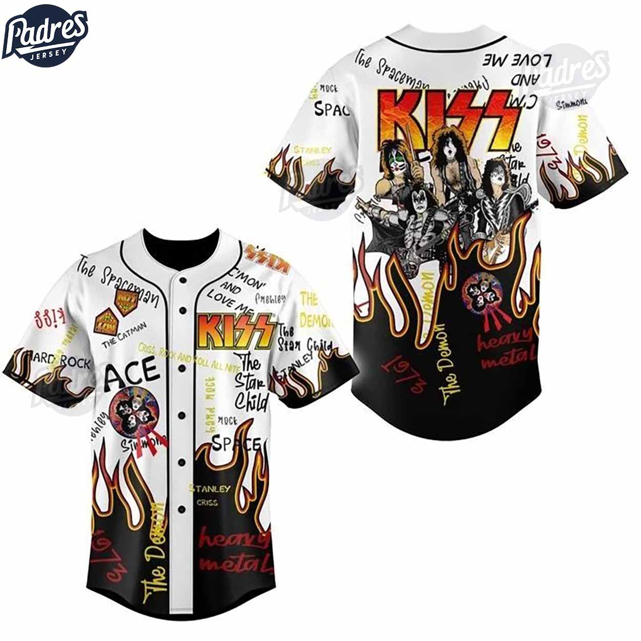 Kiss Baseball Jersey - Padres Jersey Oasis: Elevate Your Baseball Style Game