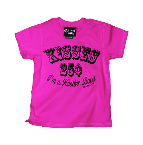 Kisses 25Â¢ I'm A Hustler Baby, Kid's T-Shirt