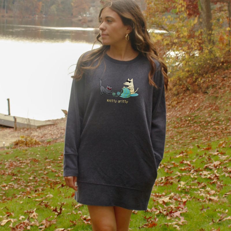 Knitty Gritty - Sweatshirt Dress