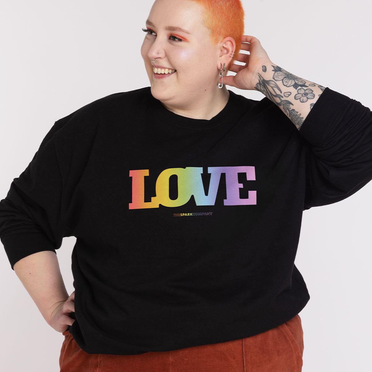 LOVE Rainbow Sweatshirt