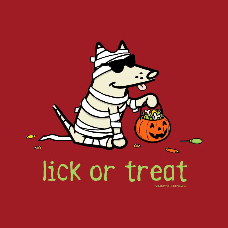 Lick Or Treat - Ladies T-Shirt V-Neck