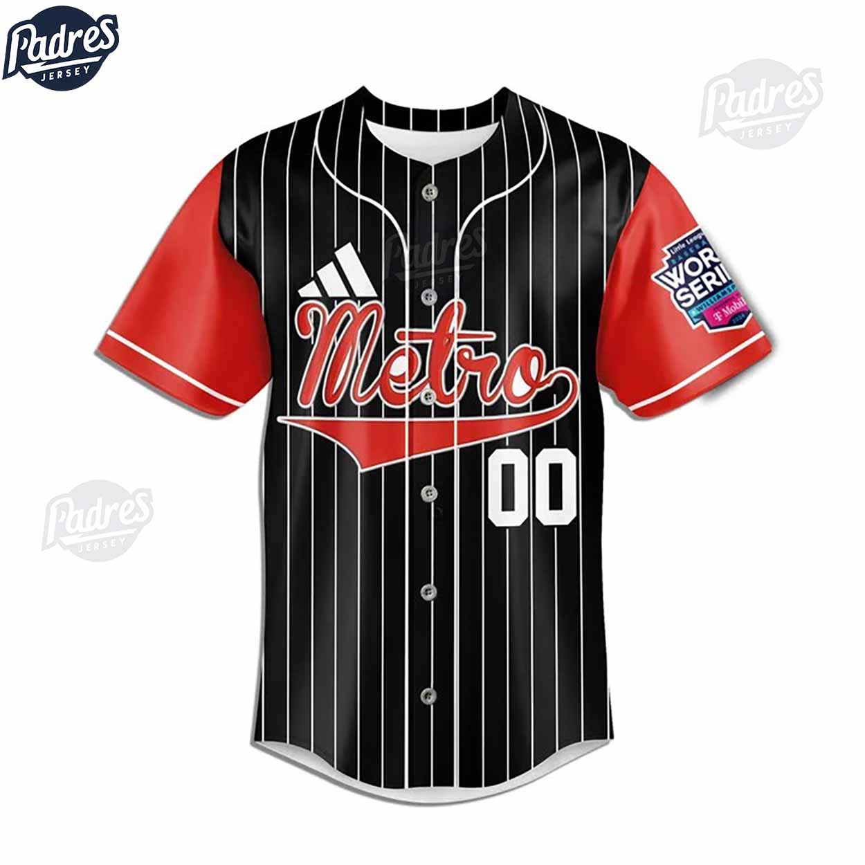 Little League Metro Team Baseball Jersey - Padres Jersey Oasis: Elevate Your Baseball Style Game