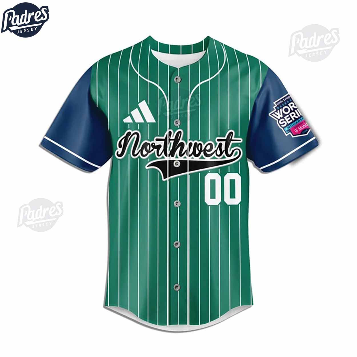 Little League Northwest Team Baseball Jersey - Padres Jersey Oasis: Elevate Your Baseball Style Game