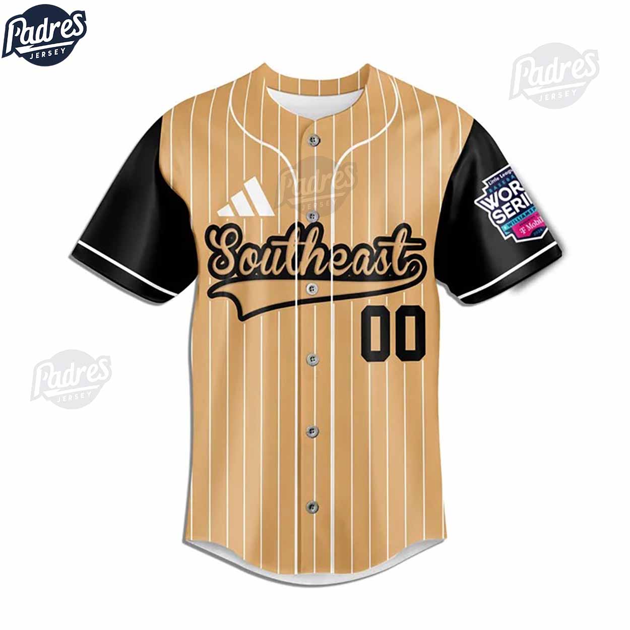 Little League Southeast Team Baseball Jersey - Padres Jersey Oasis: Elevate Your Baseball Style Game