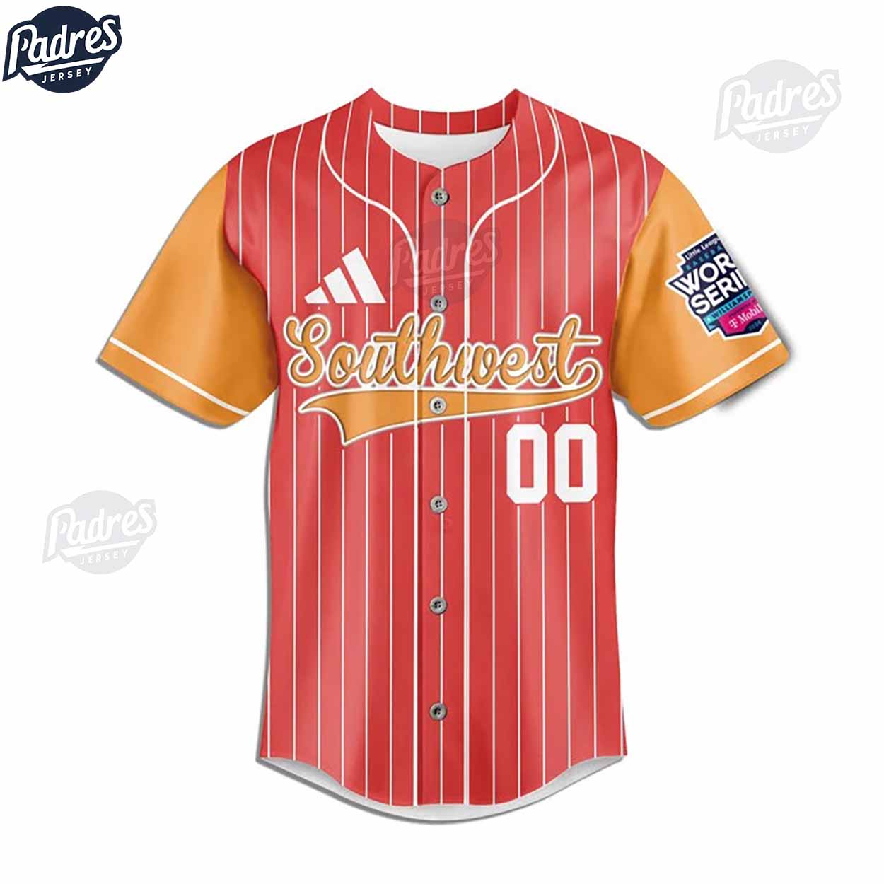 Little League Southwest Team Baseball Jersey - Padres Jersey Oasis: Elevate Your Baseball Style Game