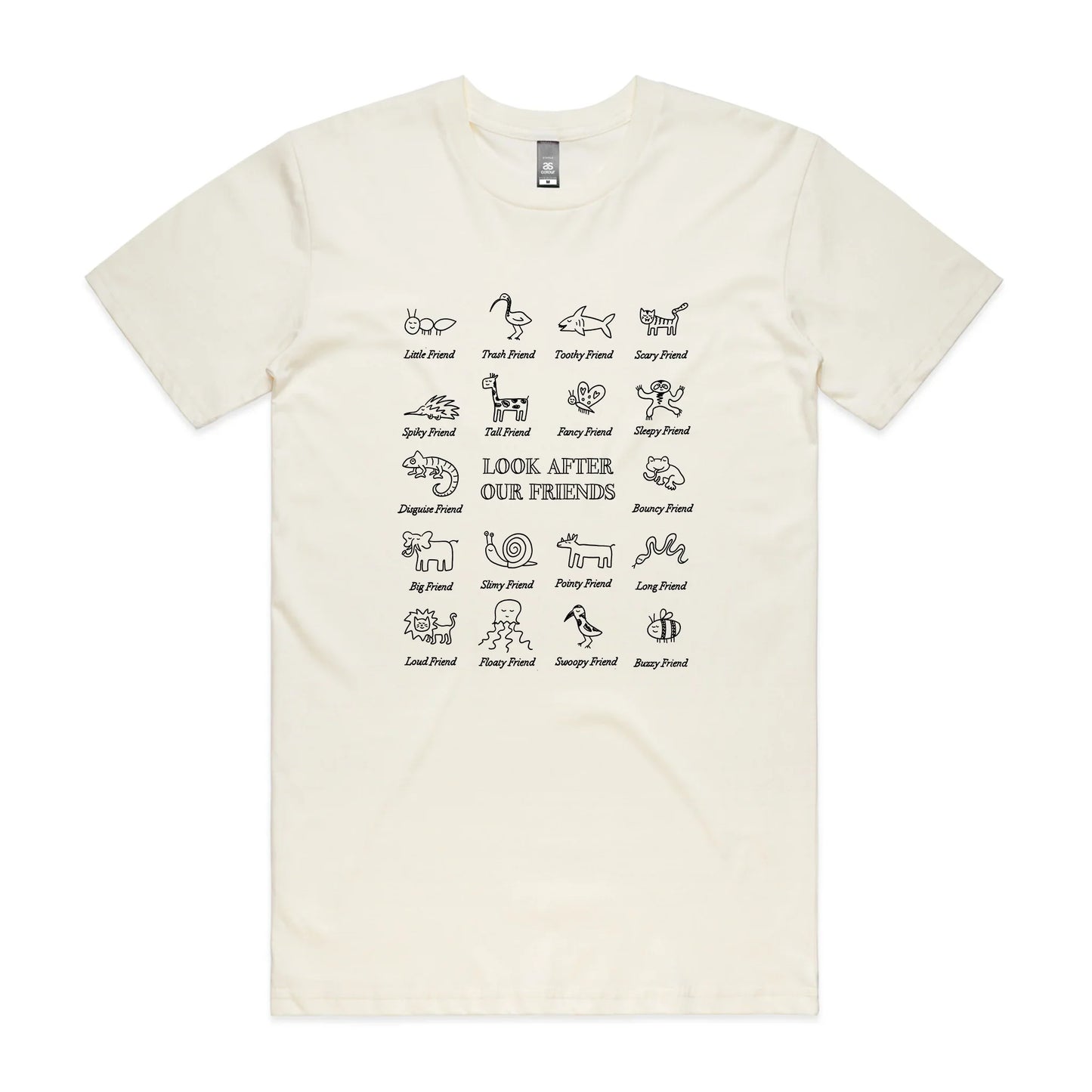 Look After Our Friends Tee