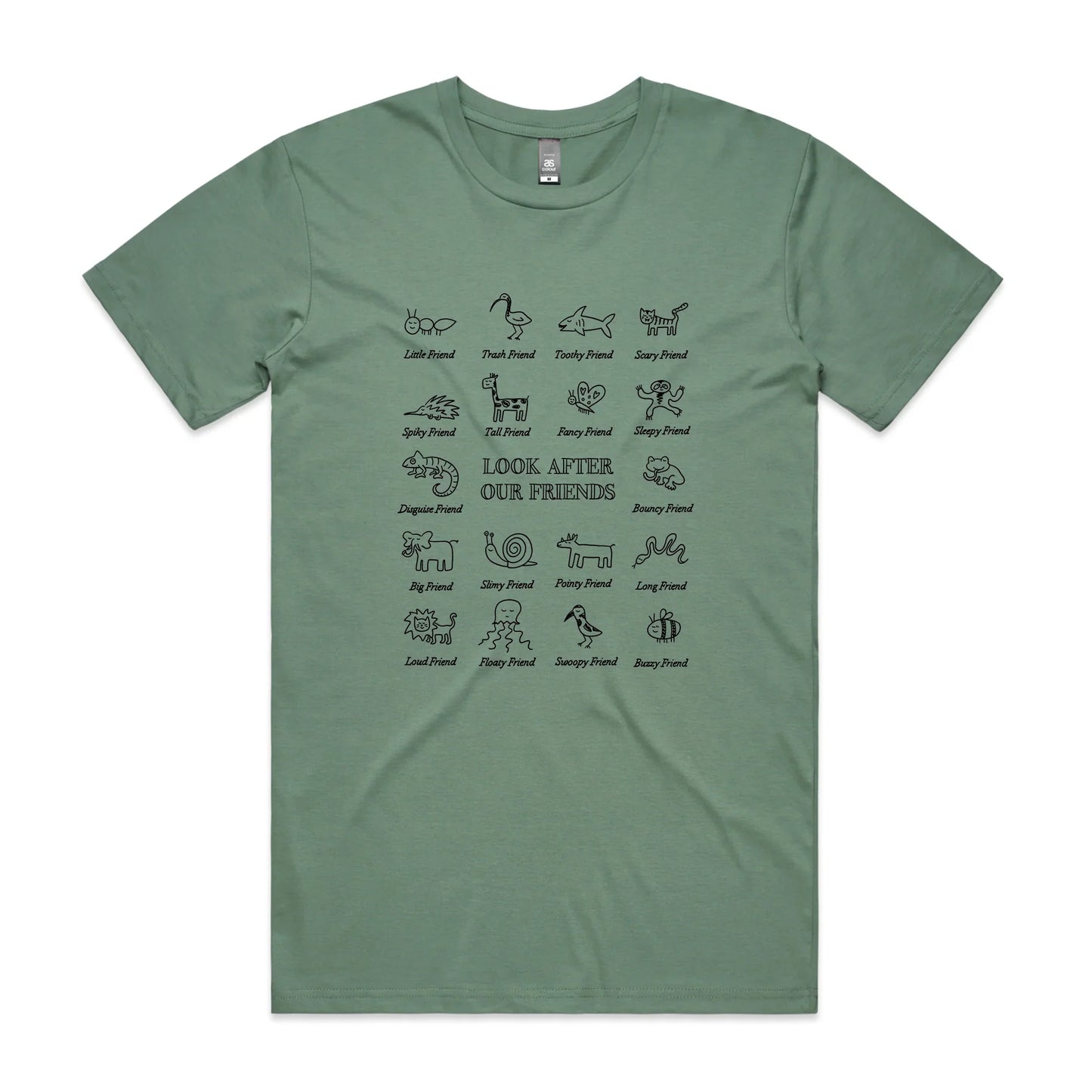 Look After Our Friends Tee