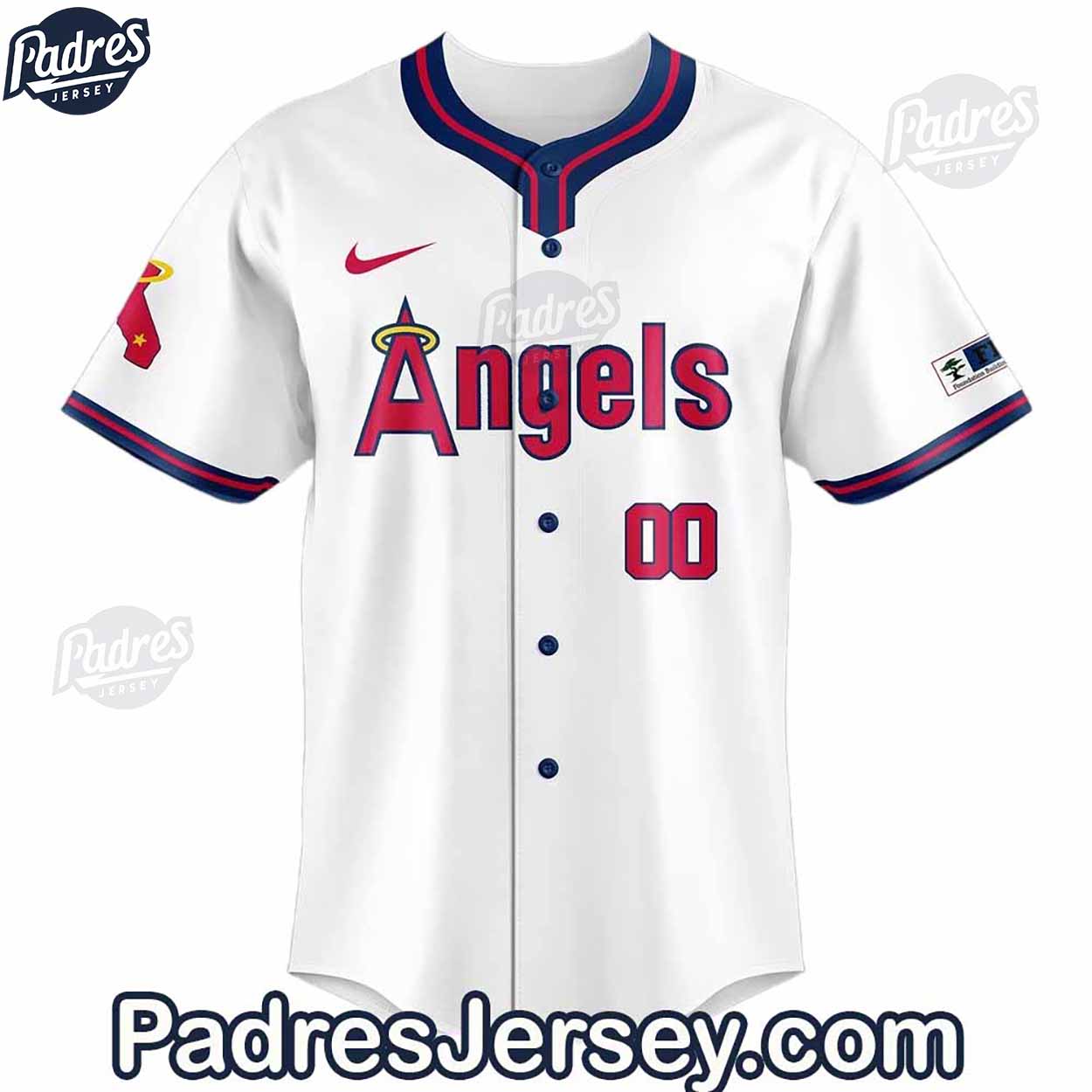 Los Angeles Angels Custom Baseball Jersey Outfit - Padres Jersey Oasis: Elevate Your Baseball Style Game