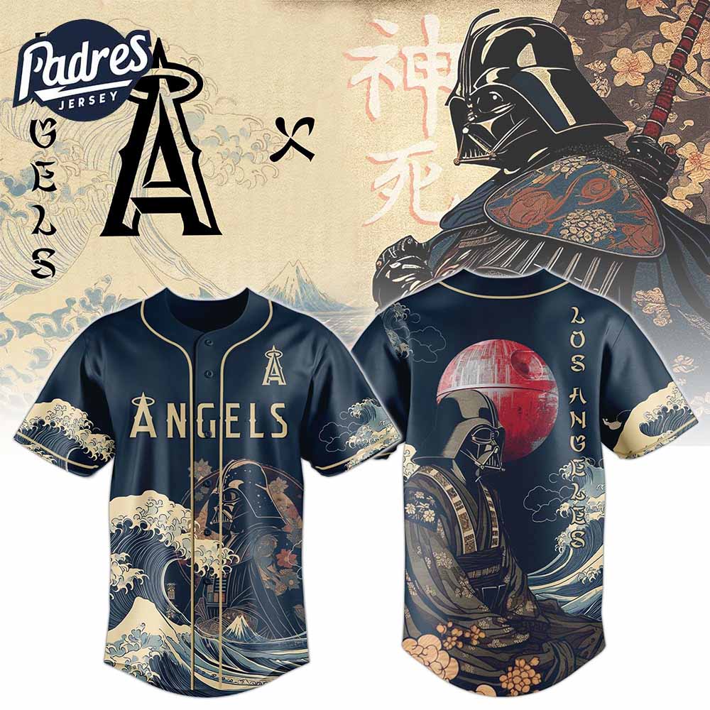 Los Angeles Angels Darth Vader MLB Japan Edition Baseball Jersey - Padres Jersey Oasis: Elevate Your Baseball Style Game