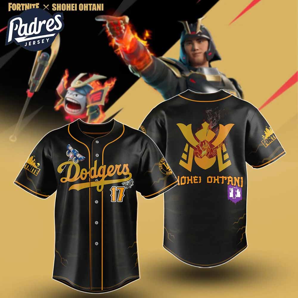 Los Angeles Dodgers Baseball Jersey x Shohei Ohtani Fortnite - Padres Jersey Oasis: Elevate Your Baseball Style Game