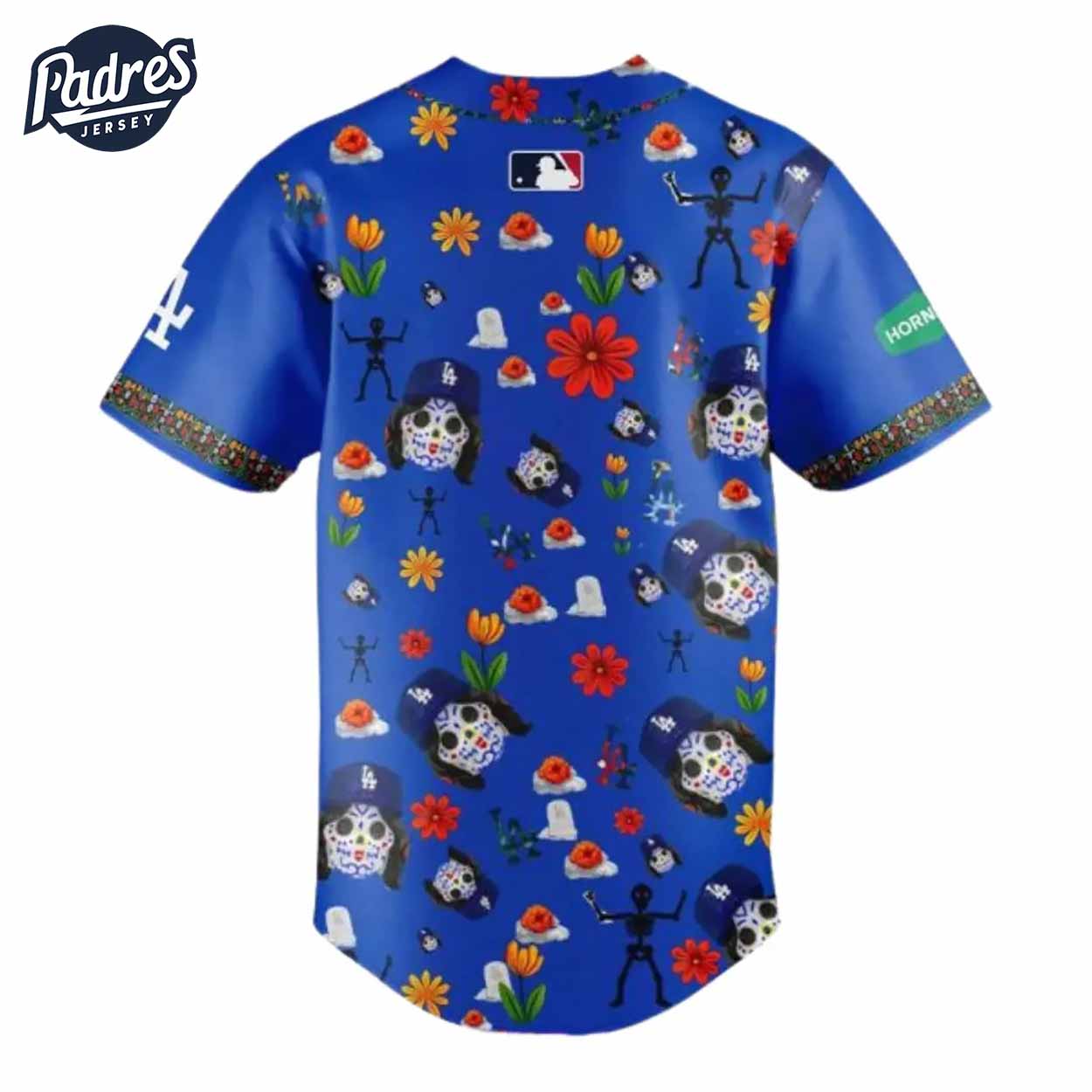 Los Angeles Dodgers Dia De Los 2024 Blue Baseball Jersey - Padres Jersey Oasis: Elevate Your Baseball Style Game