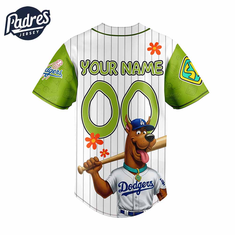 Los Angeles Dodgers MLB x Scooby Doo Personalized Baseball Jersey Outfit - Padres Jersey Oasis: Elevate Your Baseball Style Game