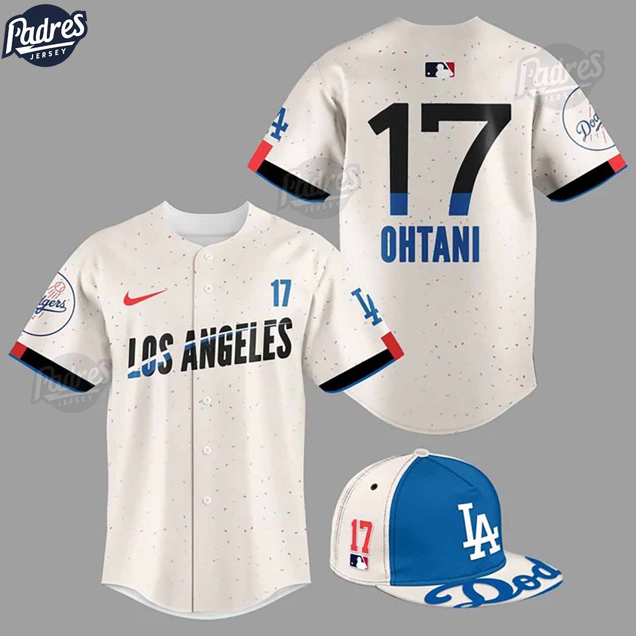 Los Angeles Dodgers Ohtani Baseball Jersey- Padres Jersey - Padres Jersey Oasis: Elevate Your Baseball Style Game