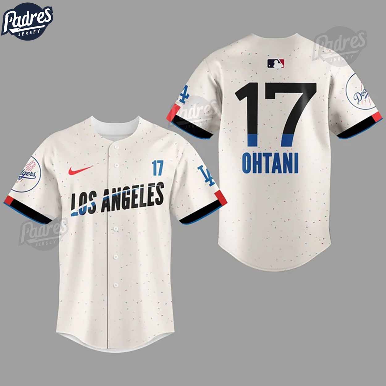 Los Angeles Dodgers Ohtani Baseball Jersey- Padres Jersey - Padres Jersey Oasis: Elevate Your Baseball Style Game