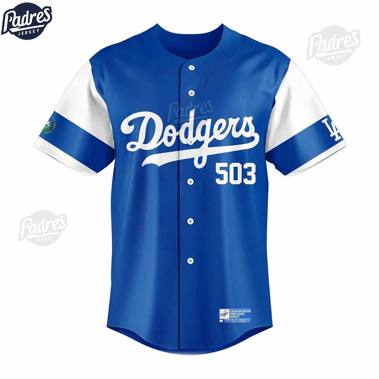 Los Angeles Dodgers Salvadoran Heritage Night 2024 Baseball Jersey Style - Padres Jersey Oasis: Elevate Your Baseball Style Game