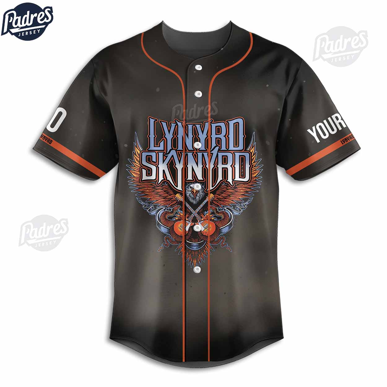 Lynyrd Skynyrd ZZ Top Tour 2024 Black Stone Cherry Custom Baseball Jersey - Padres Jersey Oasis: Elevate Your Baseball Style Game