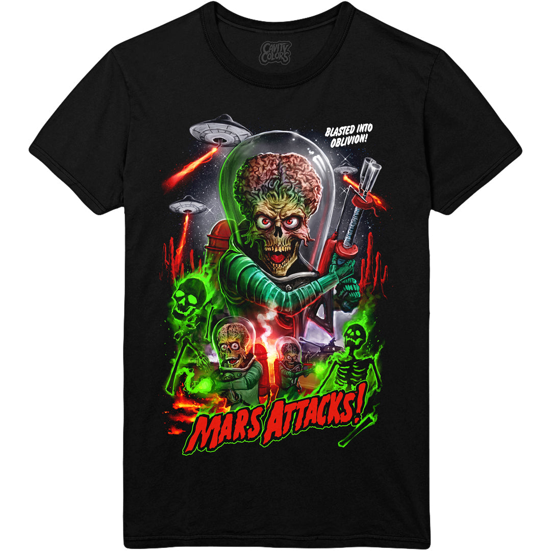 MARS ATTACKS: BLASTED INTO OBLIVION - T-SHIRT