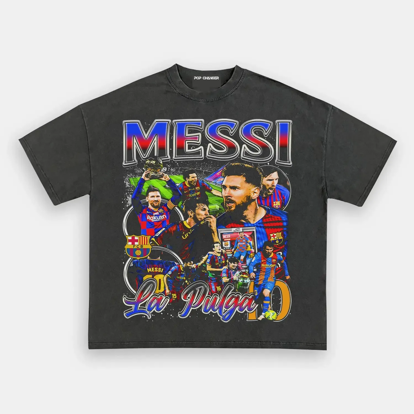 MESSI - BARCELONA TEE Style002
