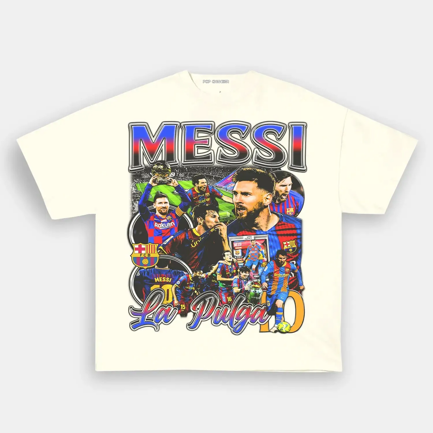 MESSI - BARCELONA TEE Style002