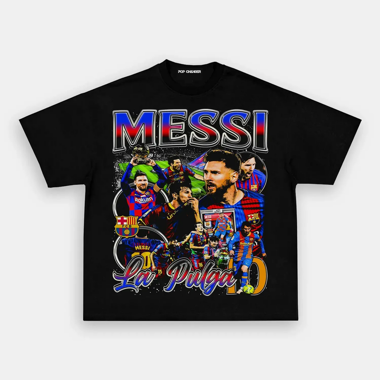MESSI - BARCELONA TEE Style002
