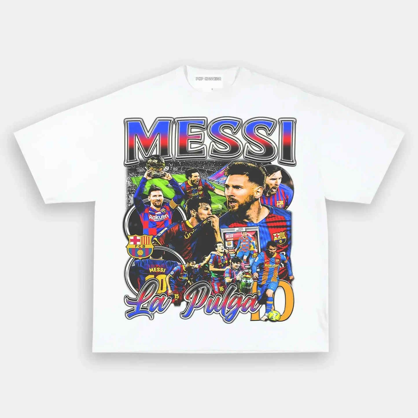 MESSI - BARCELONA TEE Style001