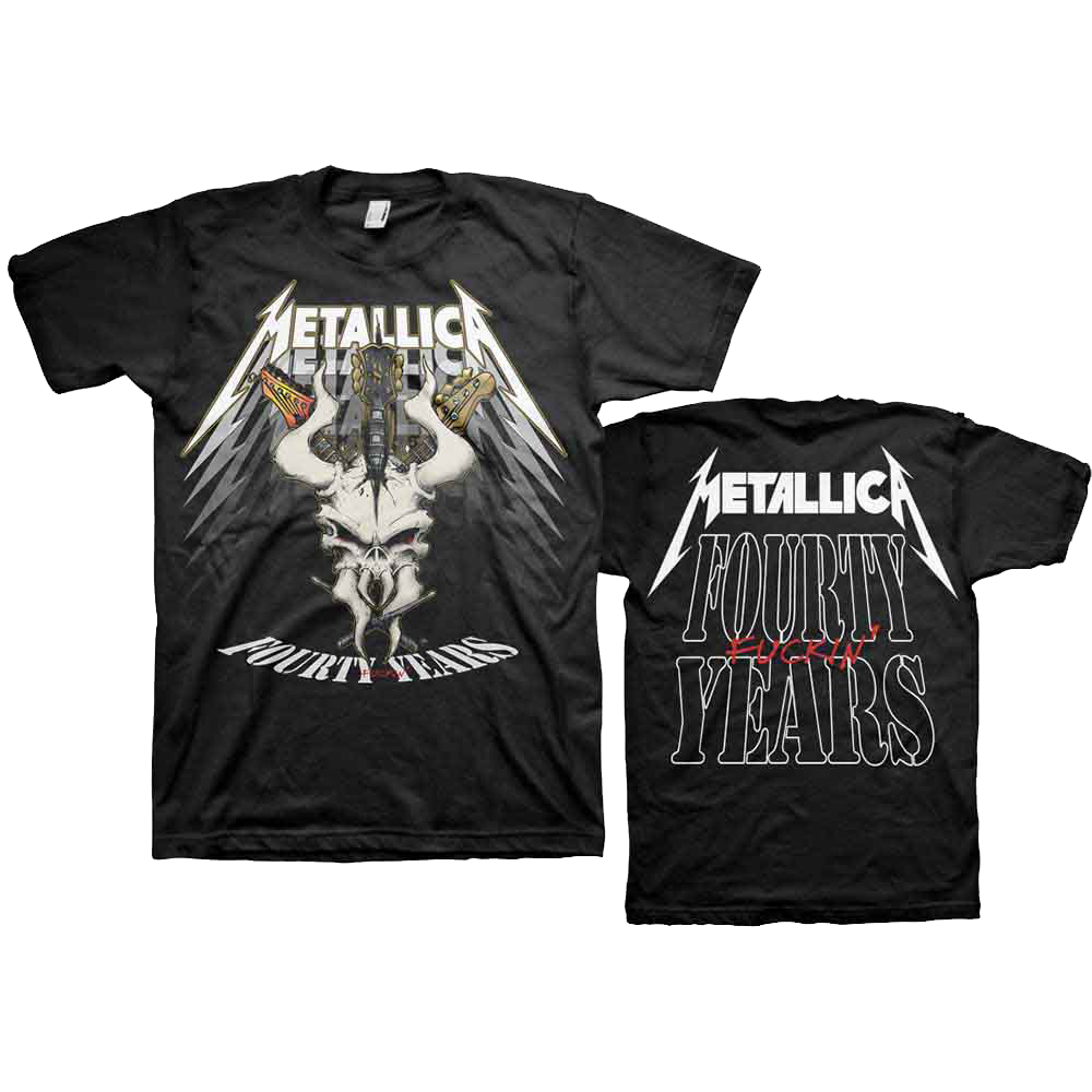 Metallica / 40th Anniversary Forty Years Tee