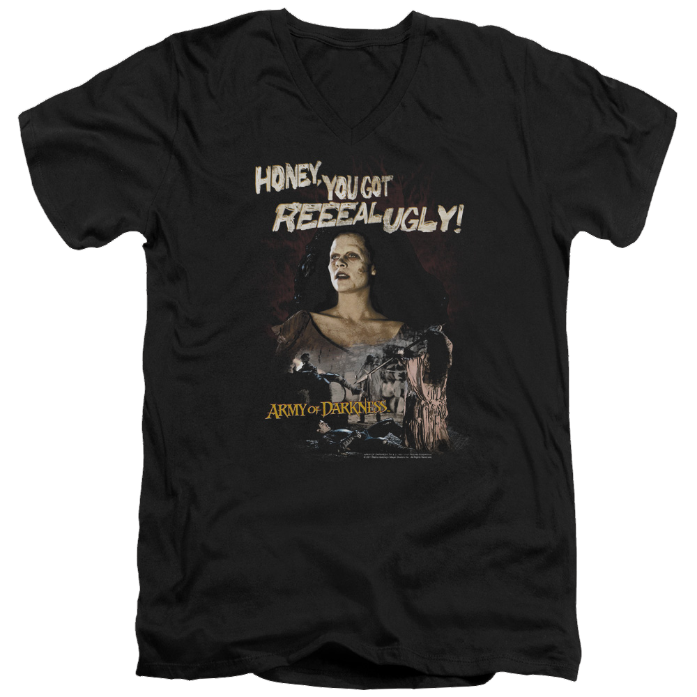 Army Of Darkness Reeeal Ugly! - Men's V-Neck T-Shirt
