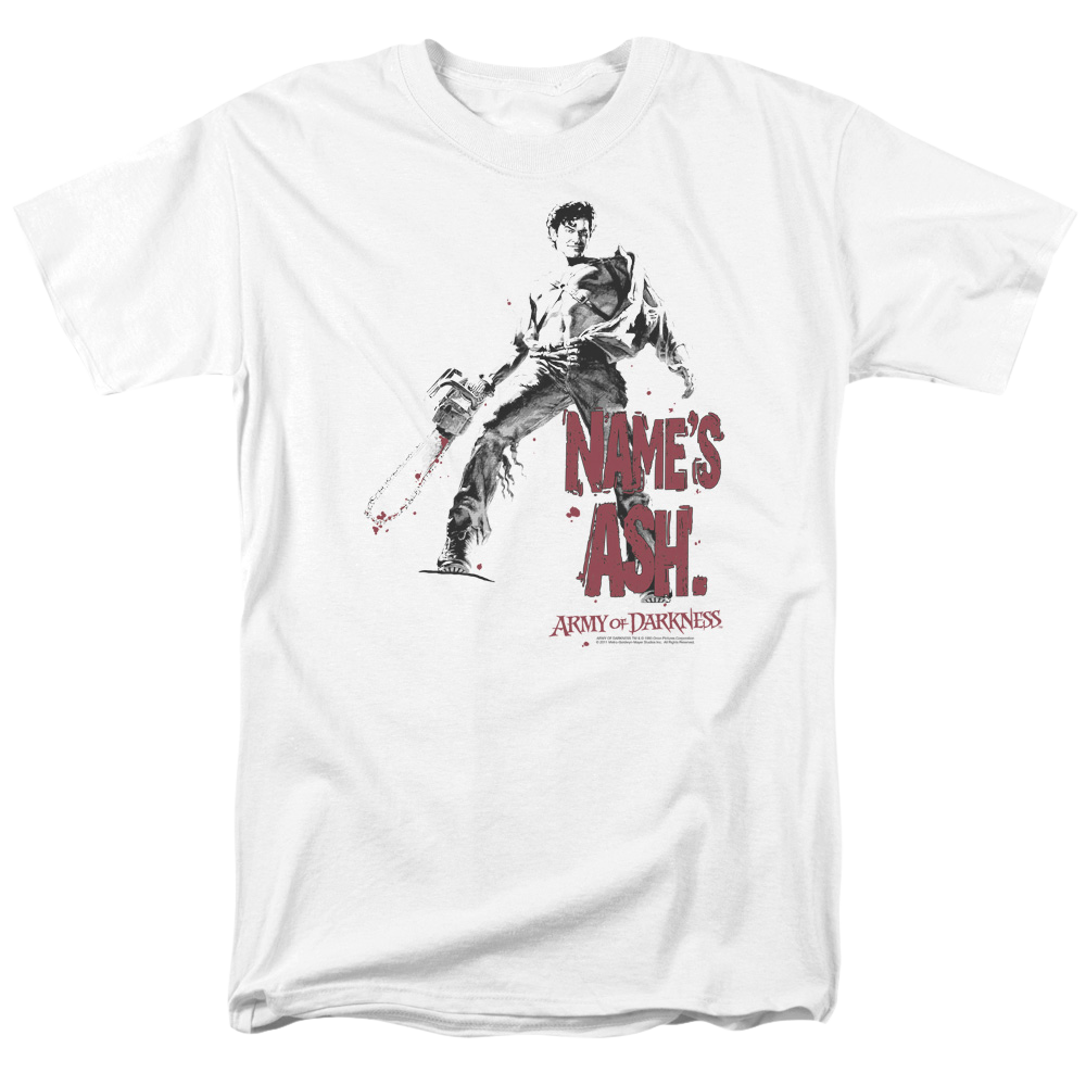 Army Of Darkness Names Ash - Men's Regular Fit T-Shirt