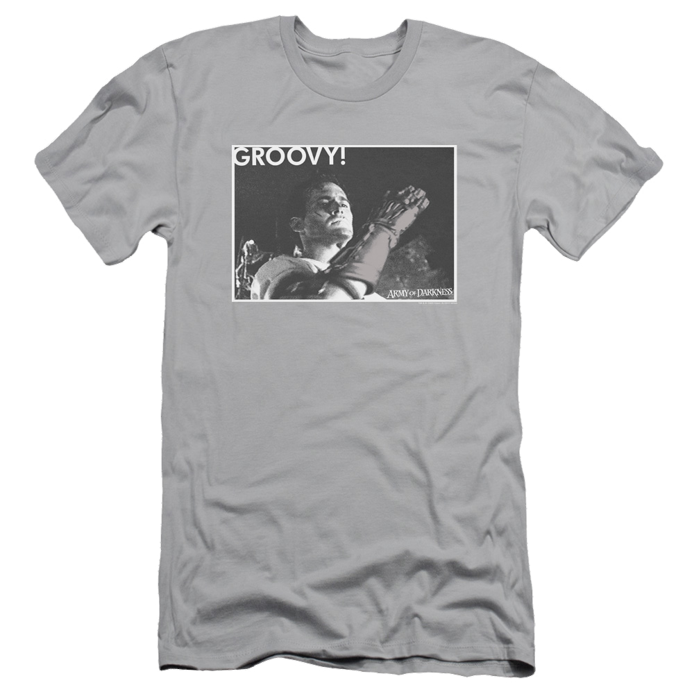 Army Of Darkness Groovy - Men's Slim Fit T-Shirt