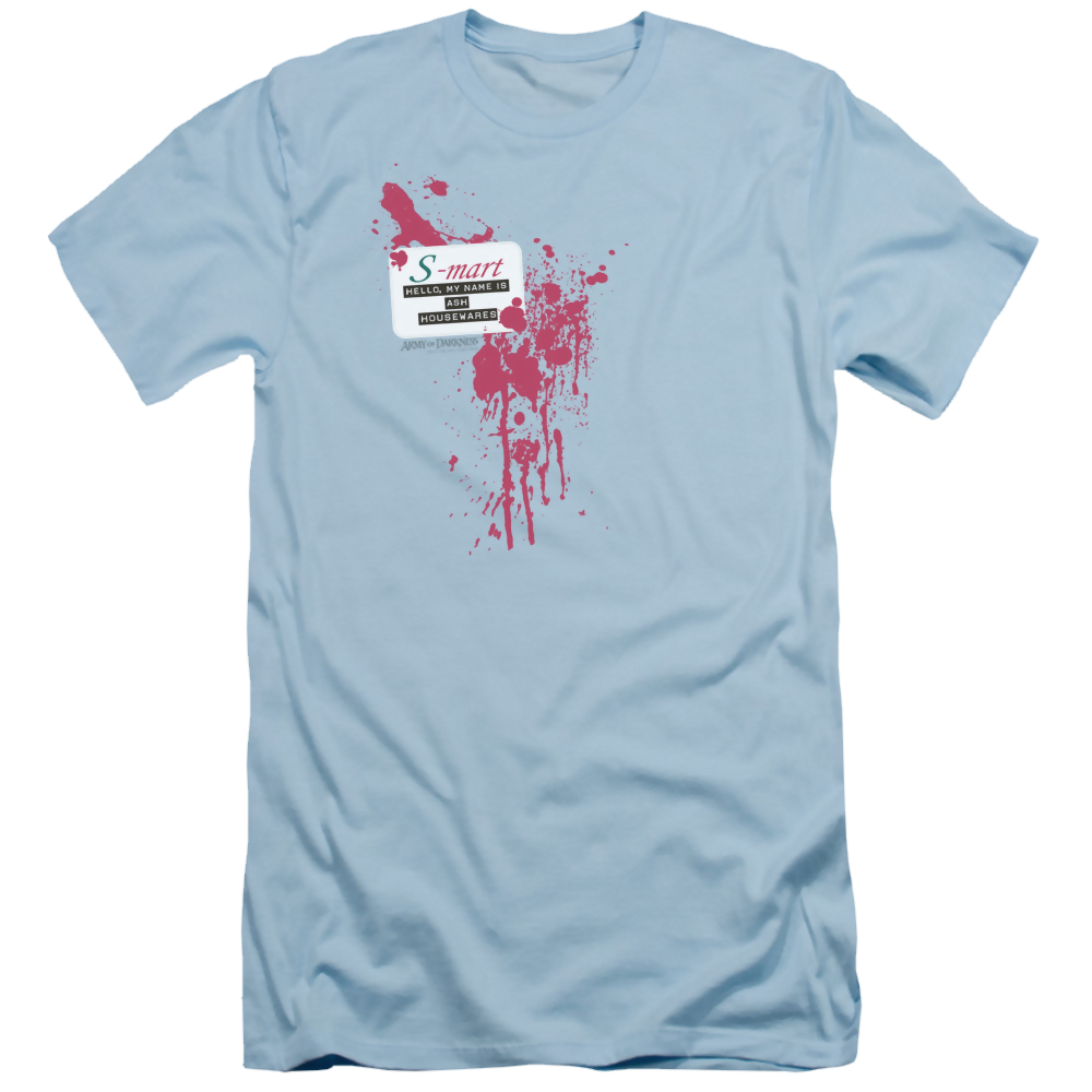 Army Of Darkness S Mart Name Tag - Men's Slim Fit T-Shirt