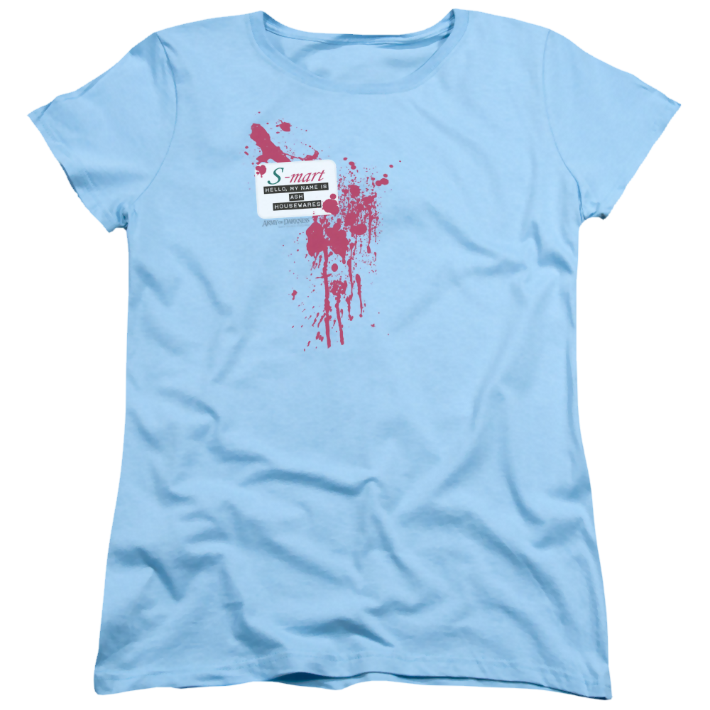 Army Of Darkness S Mart Name Tag - Women's T-Shirt