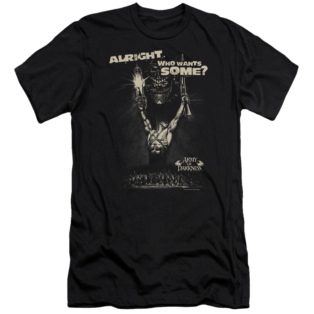 Army Of Darkness Want Some - Men's Premium Slim Fit T-Shirt