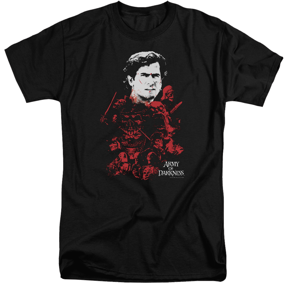 Army Of Darkness Pile Of Baddies - Men's Tall Fit T-Shirt