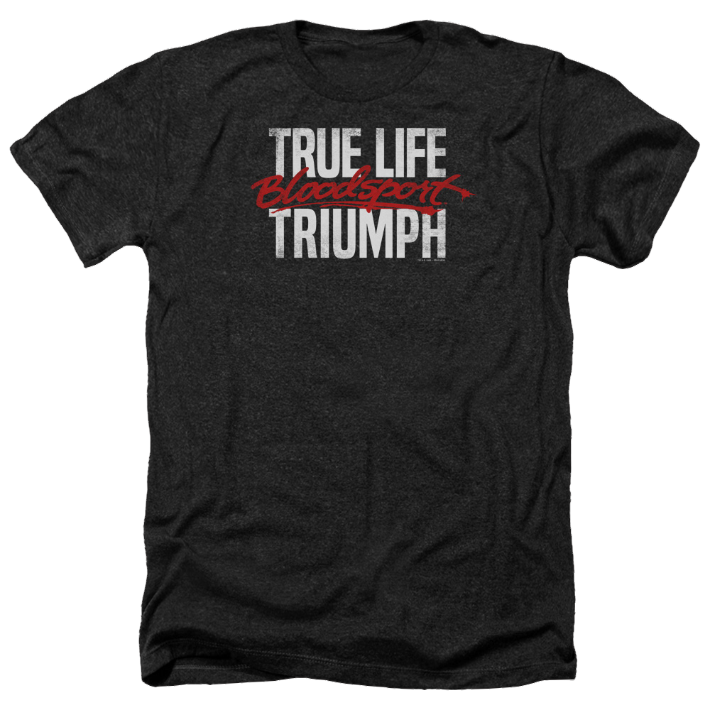 Bloodsport True Story - Men's Heather T-Shirt