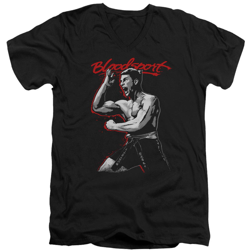 Bloodsport Loud Mouth - Men's V-Neck T-Shirt