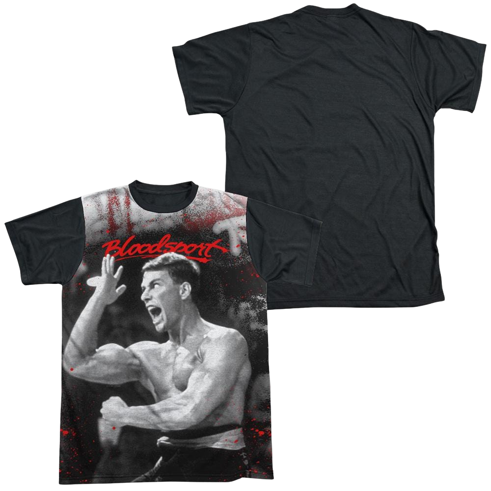 Bloodsport Intense - Men's Black Back T-Shirt