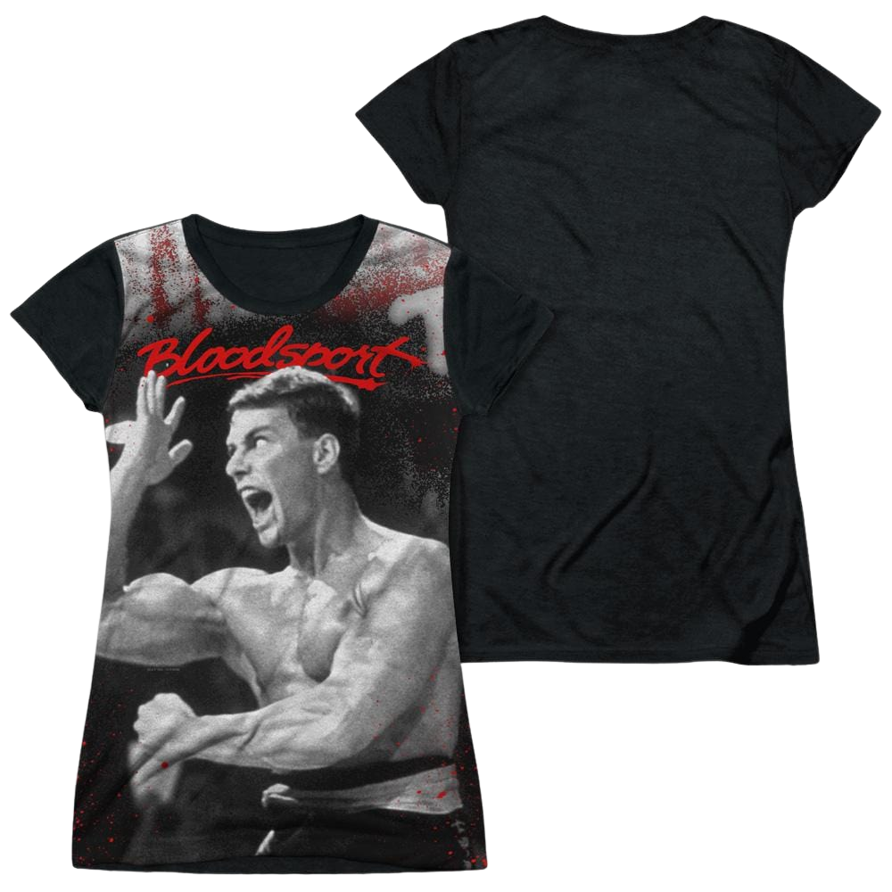 Bloodsport Intense - Juniors Black Back T-Shirt