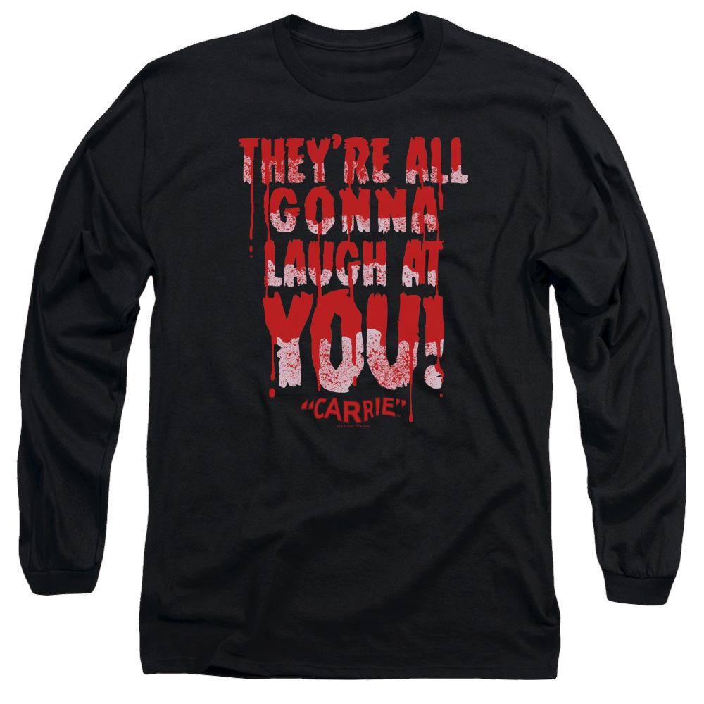 Carrie Laugh At You - Men's Long Sleeve T-Shirt