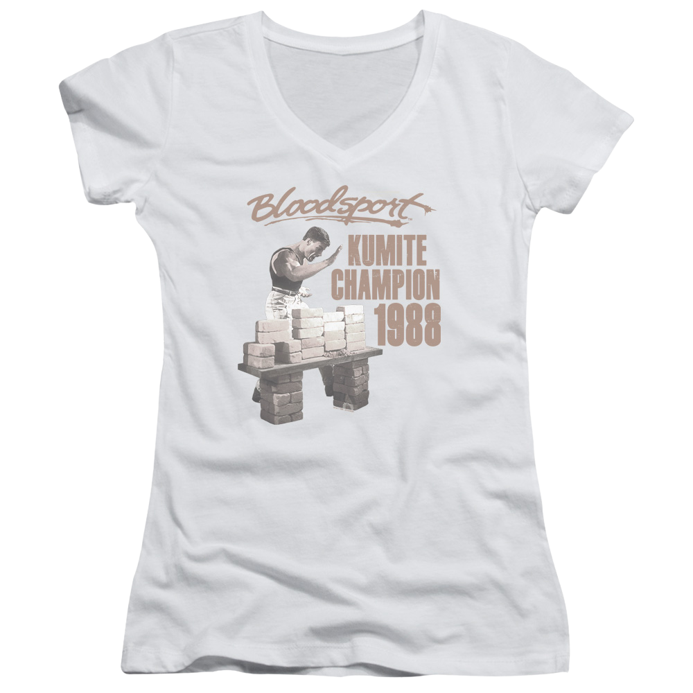 Bloodsport Dux Smash - Juniors V-Neck T-Shirt