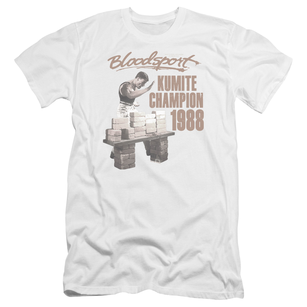 Bloodsport Dux Smash - Men's Premium Slim Fit T-Shirt