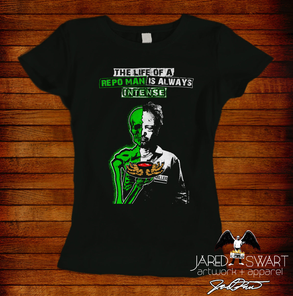 Repo Man "Miller" designer tee