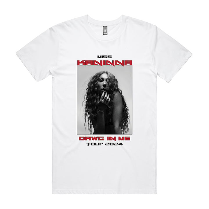 Miss Kaninna / Dawg In Me Tour Tee (White)