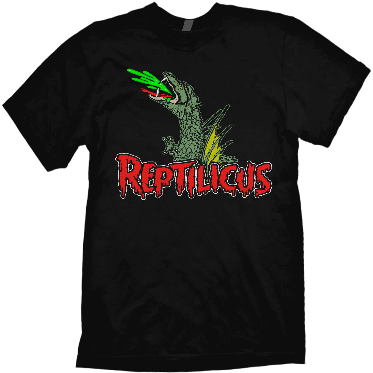 Reptilicus T-shirt inspired by MST3K Mystery science Theater The Return