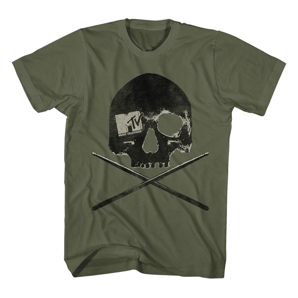 MTV Skulls And Sticks T-Shirt