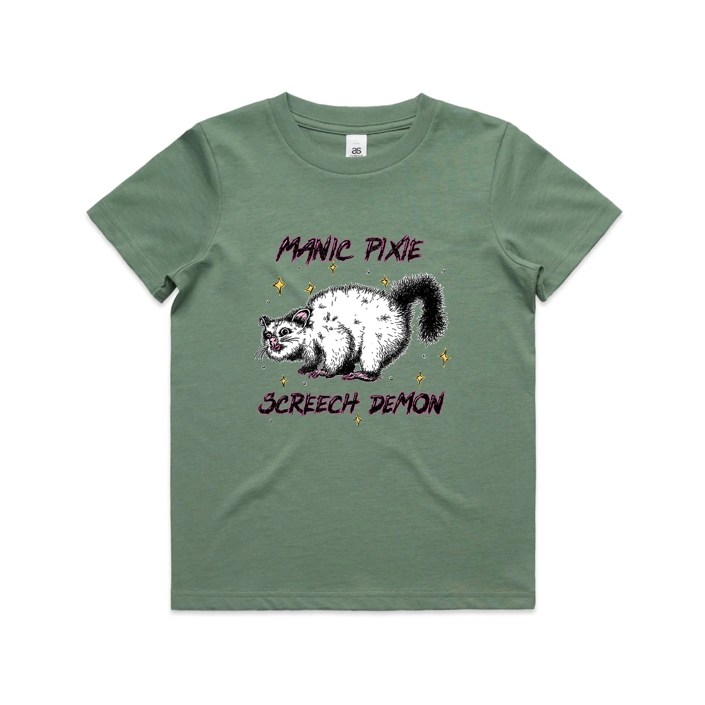 Manic Pixie Screech Demon Kids Tee