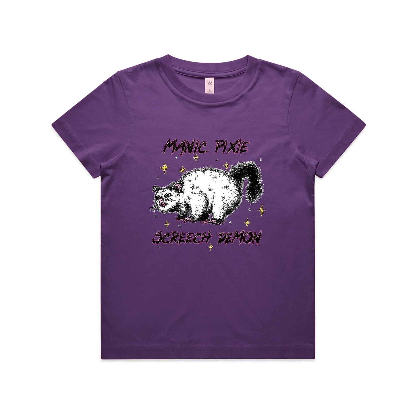 Manic Pixie Screech Demon Kids Tee