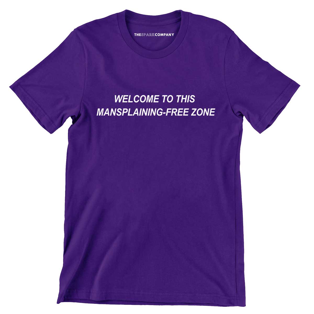 Mansplaining-Free Zone Men's T-Shirt